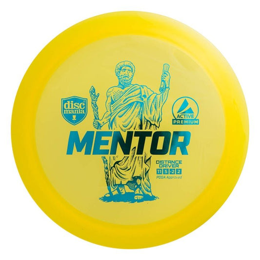 Discmania Active Premium Mentor. Maksimal lengde for nybegynnere.