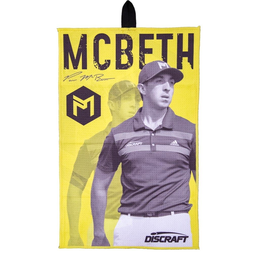 Microfiber håndkle med Paul McBeth
