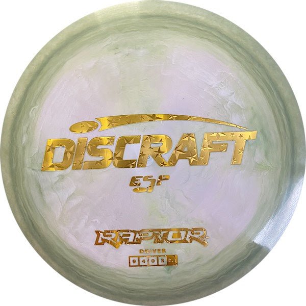 Discraft ESP Raptor. Svært overstabil fairway driver.