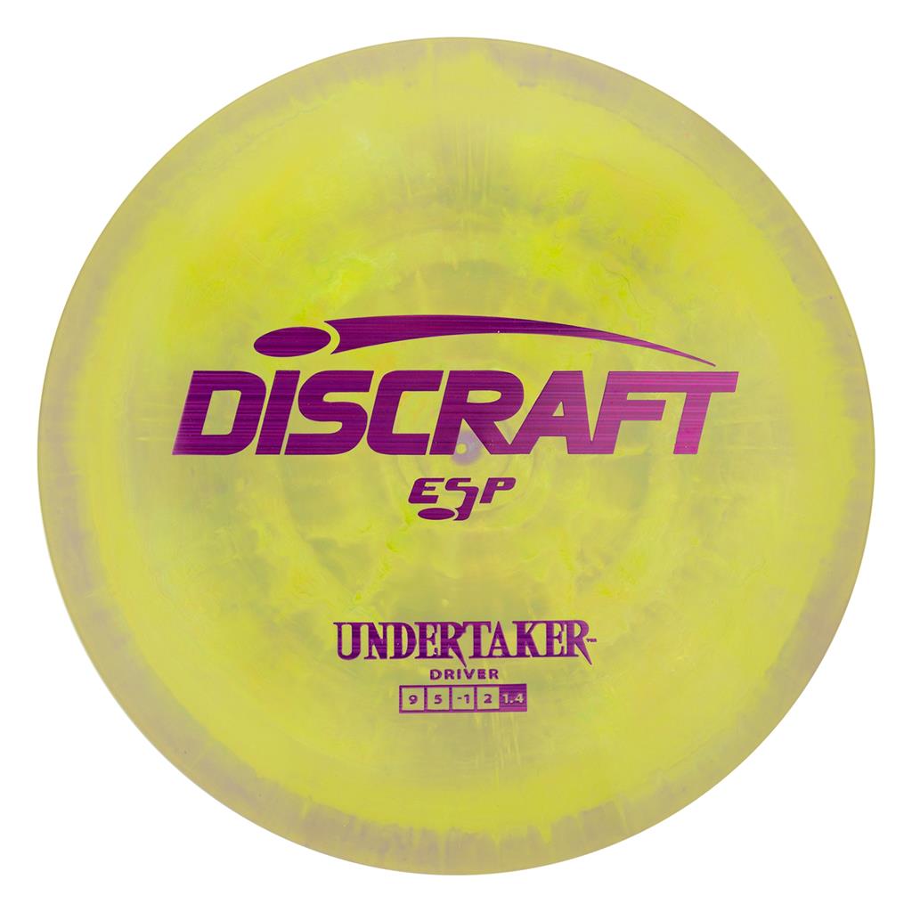 Discraft ESP Undertaker. Perfekt for lange, kontrollerte kast.